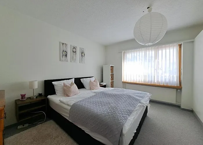 Top Modernes Apartment Im Herzen Von Andermatt Balkon & Bergblick