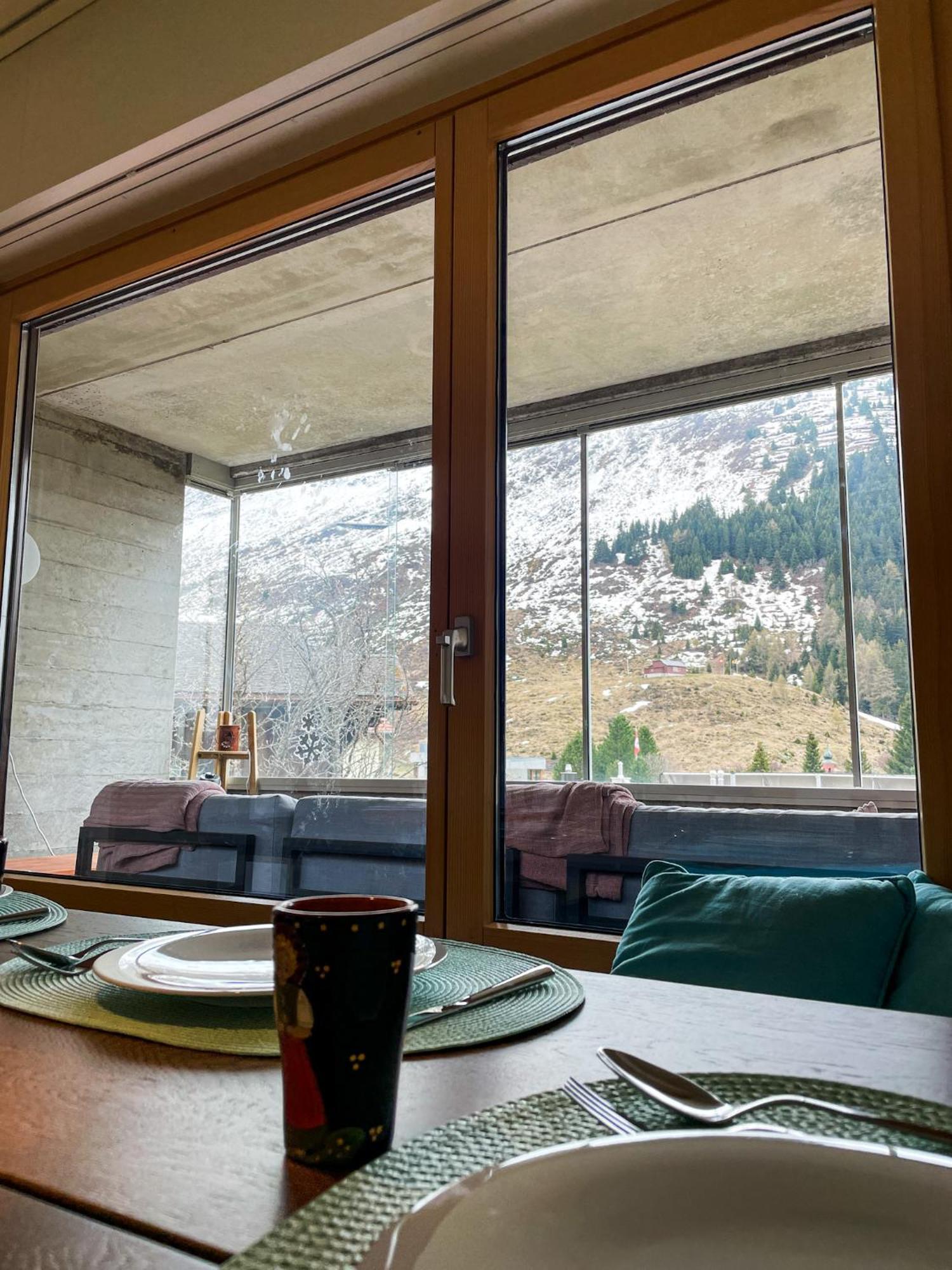 Modernes Im Herzen Von Balkon & Bergblick Andermatt